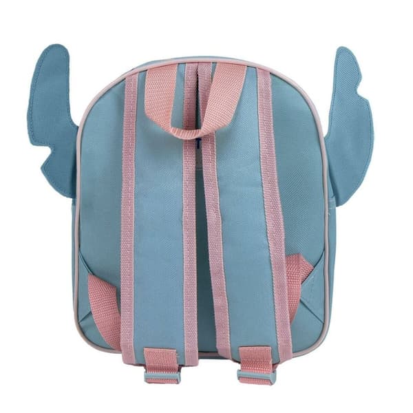 Skolebag Stitch Lyse Blå 22 x 27 x 10 cm