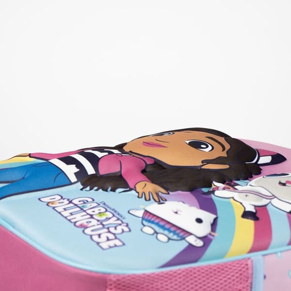 Skoletaske Gabby's Dollhouse Pink 8 X 32 X 26 CM