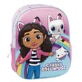 Miniatyrbillede 1 af 5: Skoletaske Gabby's Dollhouse Pink 8 X 32 X 26 CM