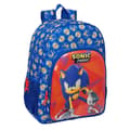 Miniatyrbillede 1 af 3: Skoletaske Sonic Prime Blå 33 x 42 x 14 cm