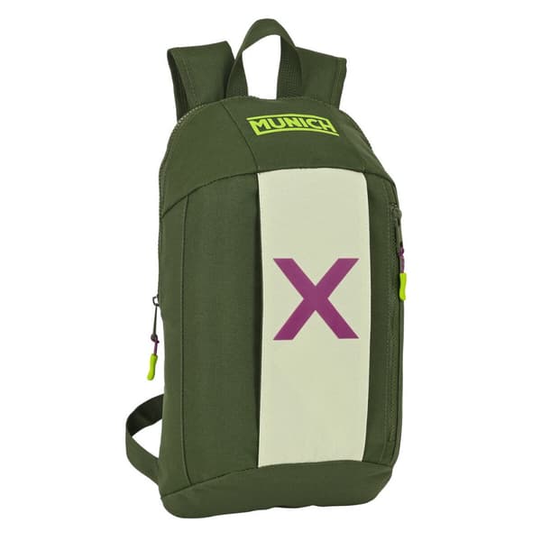 Selkäreppu Munich Bright khaki Mini Vihreä 22 x 39 x 10 cm
