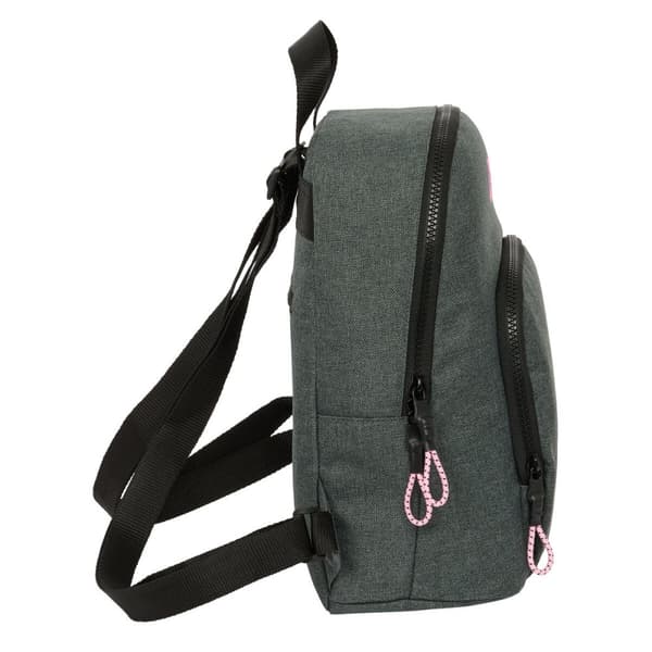 Ryggsäck Kappa Silver pink Mini Grå 25 x 30 x 13 cm