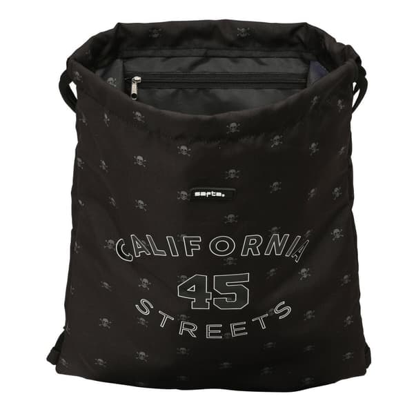 Rygsæk med Snore Safta California Sort 35 x 40 x 1 cm