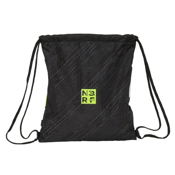 Ryggsekk med Stringer Nerf Get ready Svart 35 x 40 x 1 cm