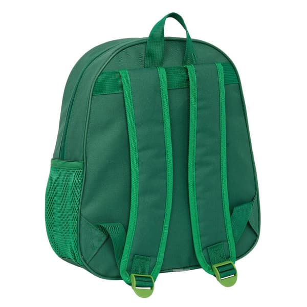 3D Skolebag Real Betis Balompié Grønn 27 x 33 x 10 cm
