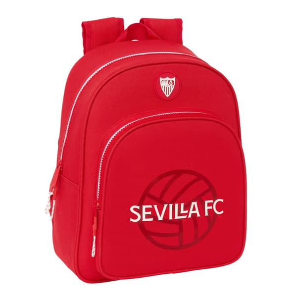 Skoletaske Sevilla Fútbol Club Rød 28 x 34 x 10 cm