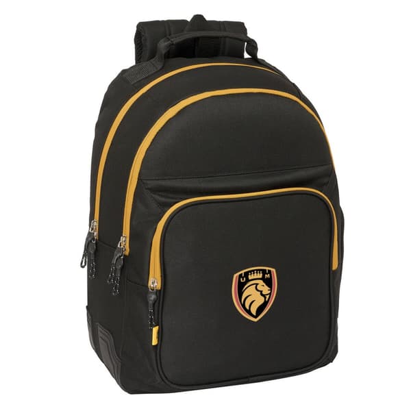 Skolebag Kings League Ultimate Móstoles Svart 32 x 42 x 15 cm