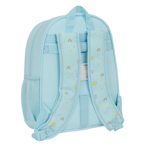Skolebag Mickey Mouse Clubhouse Baby Lyse Blå 28 x 34 x 10 cm