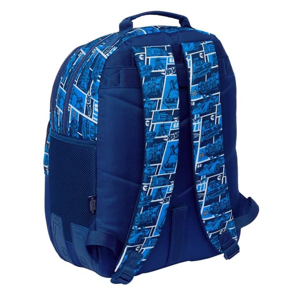 Skolebag Hot Wheels Sonny Marineblå 32 x 42 x 15 cm