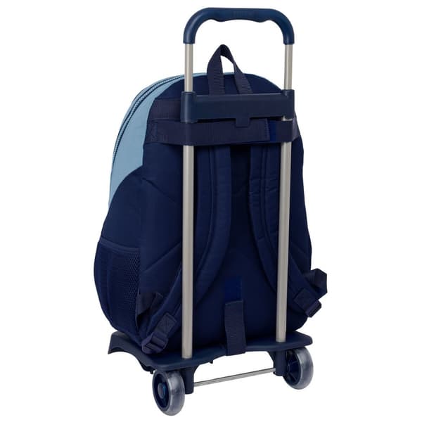 Skoleryggsekk med Hjul Munich Royal Blå 32 x 44 x 16 cm