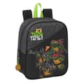 Miniatyrbilde 1 av 3: Skolebag Teenage Mutant Ninja Turtles Svart Grå 22 x 27 x 10 cm