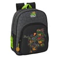 Miniatyrbilde 1 av 3: Skolebag Teenage Mutant Ninja Turtles Svart Grå 27 x 33 x 10 cm
