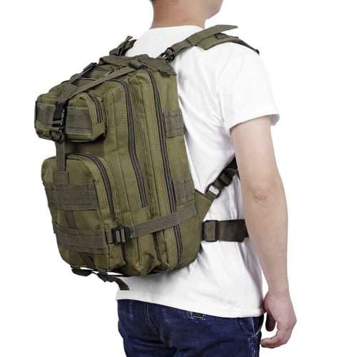 XL militær ryggsekk, grønn