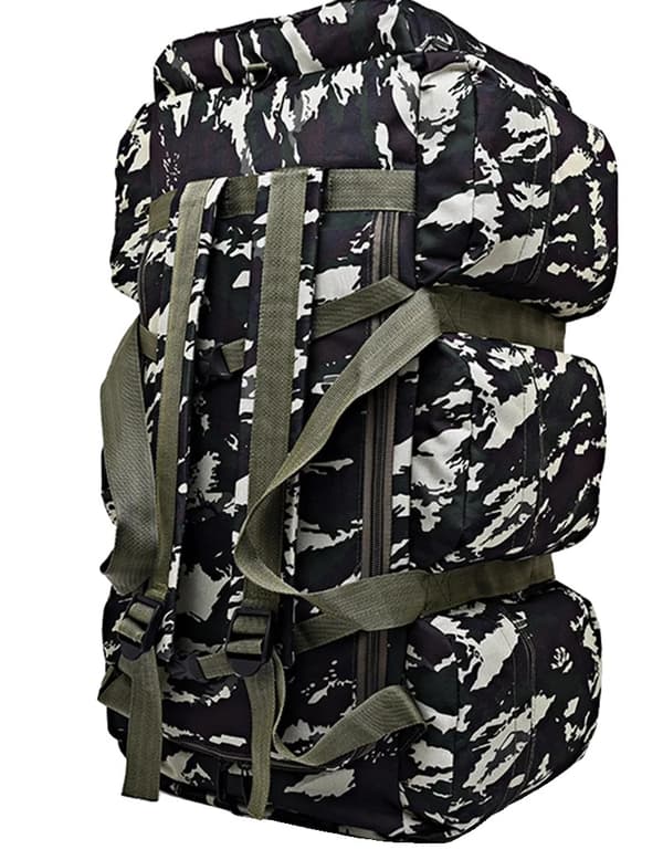Udendørs taktisk rygsæk, vandtæt design, 90L super kapacitet,kamuflage 4 camouflage 4