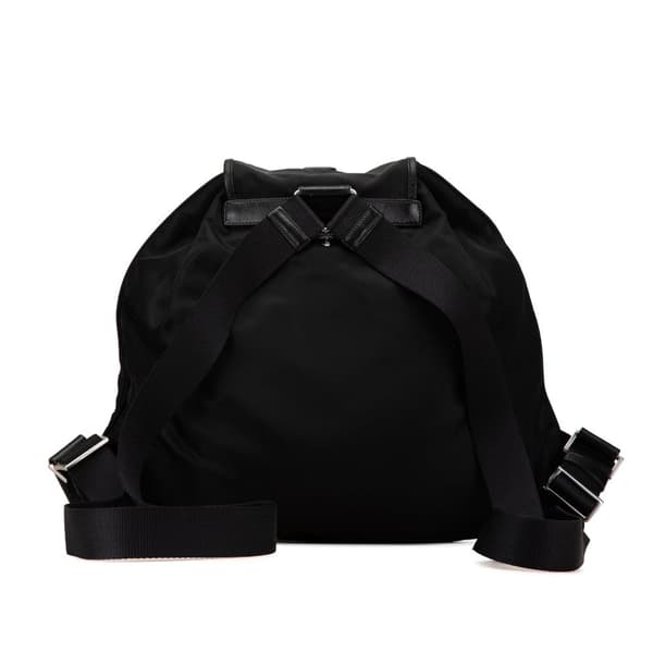 Pre-owned Prada Tessuto Backpack Black