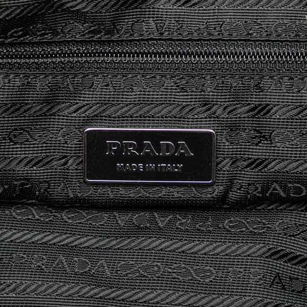 Pre-owned Prada Tessuto Backpack Black