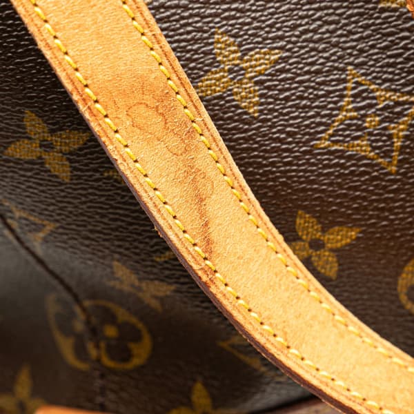 Pre-owned Louis Vuitton Monogram Montsouris MM Brown