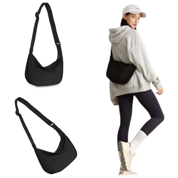 INF Crossbody-veske med justerbar stropp - Stilig og kompakt