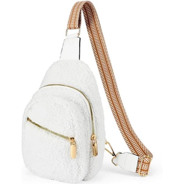 INF Justerbar Fluffy Chest Bag