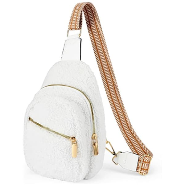 INF Justerbar Fluffy Chest Bag