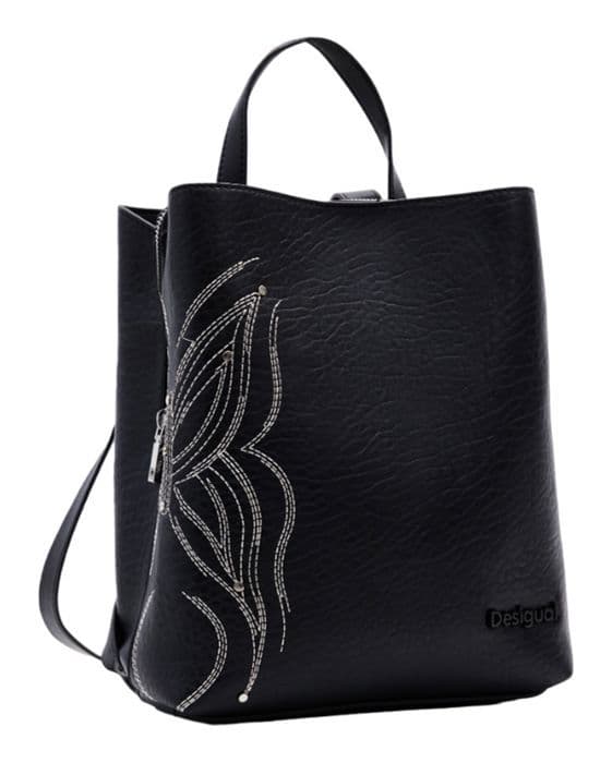 Desigual Svart Fritidsryggsäck för kvinnor Goodall Sumy Mini Ryggsäck 275645