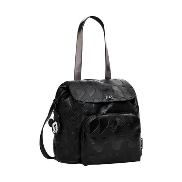 Desigual All Mickey city ryggsäck 33 cm svart - TAS020552