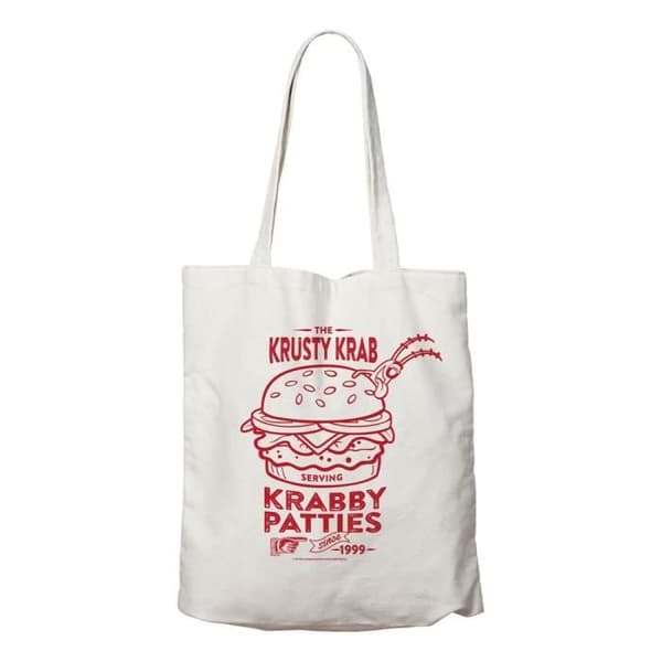 SPONGEBOB KRUSTY KRAB FANATTIK SHOPPINGVÄSKA