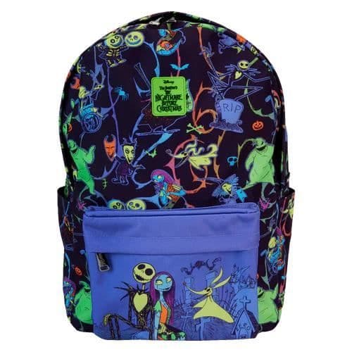 DISNEY - THE NIGHTHIGHT CHRISTMAS - LOUNGEFLY W NYLONRYGGSÄCK