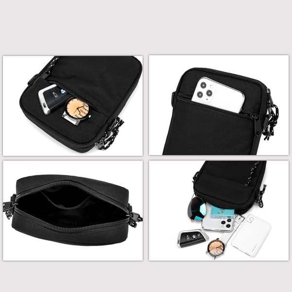 INF Crossbody telefontaske til mænd - let og stilfuld 0