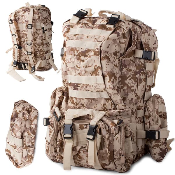Militärväska / Ryggsäck - 48,5L