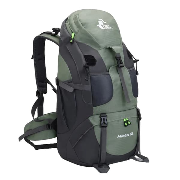 50L Matkareppu, Unisex-muotoilu, Tilava ja Kestävä,hiekka kulta