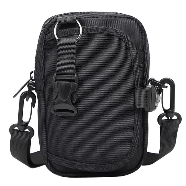 INF Mini skulderveske for menn, lett Oxford Crossbody-veske 0