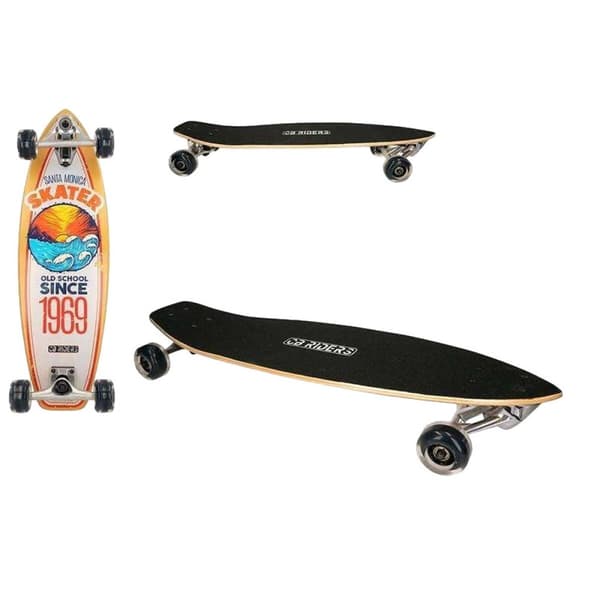 Skateboard Colorbaby Santa Monica Skater Træ 74 x 22 cm