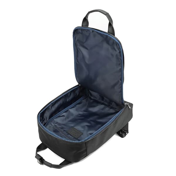 GOLLA Orion 15,6" ryggsekk for bærbar PC i nylon og lær - svart