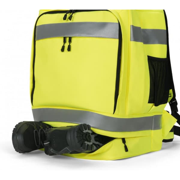 Dicota Hi-Vis 65L -ryggsäck, gul