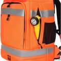 Miniatyrbild 5 av 11: Dicota Hi-Vis 65L -ryggsäck, orange