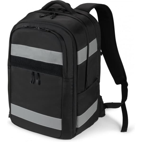 Dicota Reflective 32–38L ryggsäck, svart