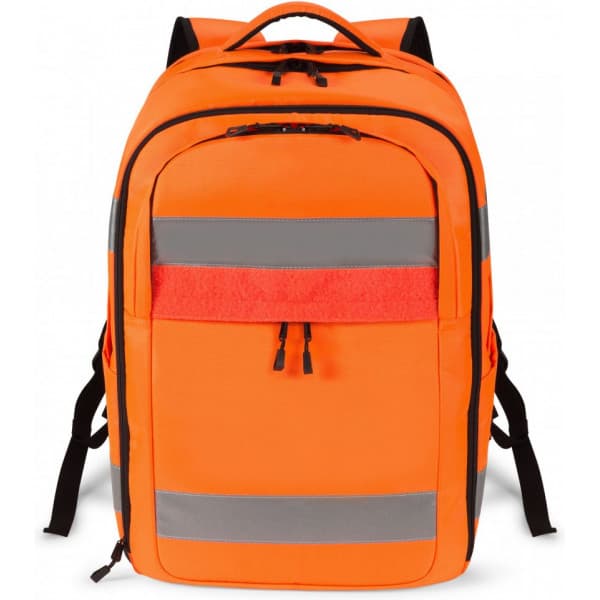 Dicota HI-VIS 32–38L ryggsäck, orange