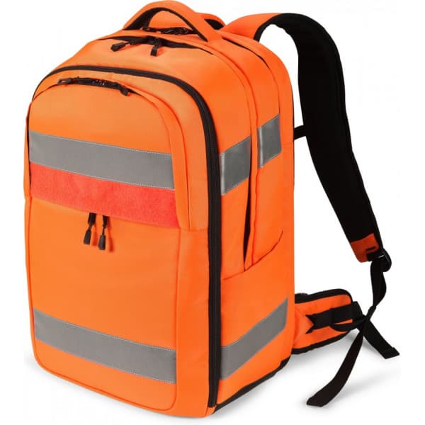 Dicota HI-VIS 32–38L ryggsäck, orange