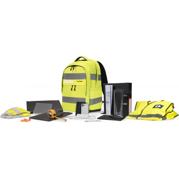 Dicota HI-VIS 25L -reppu, keltainen