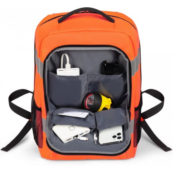Dicota HI-VIS Base 24L rygsæk, orange