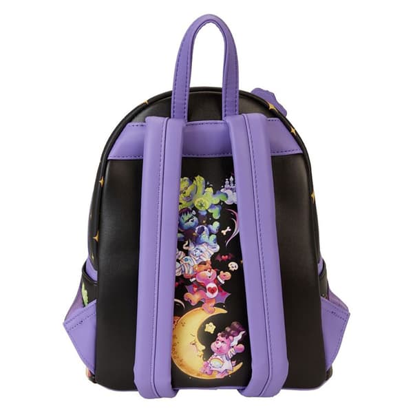 Loungefly Carebears Universal Monsters Scary Dreams Backpack Ryggsäck Flerfärgad