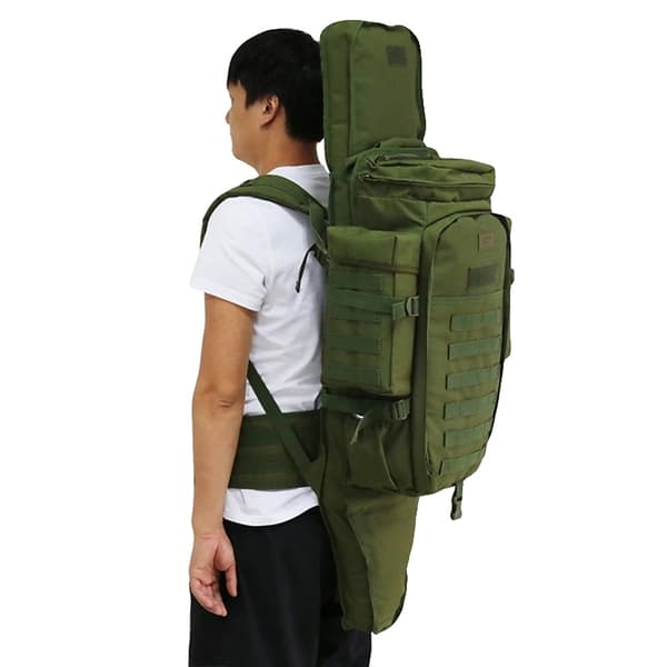 Udendørs Sportsrygsæk, 80L Kapacitet, Unisex Design,grøn Grøn