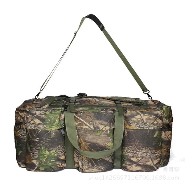 Stort kapacitetsreserucksack, hållbar nylon, unisexdesign,Svart