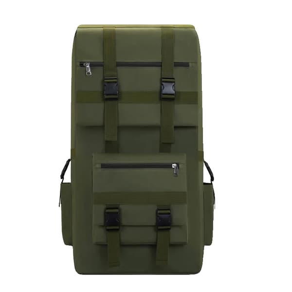 Rygsæk, 120L kapacitet, taktisk design,Sort