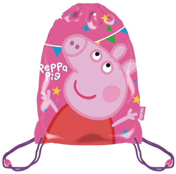 Pegga Pig Gymnastikpåse, Pink