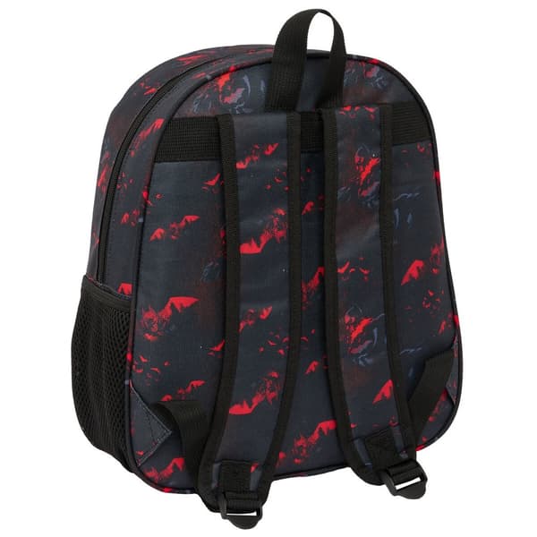 3D Barnebag Batman Svart 27 x 33 x 10 cm