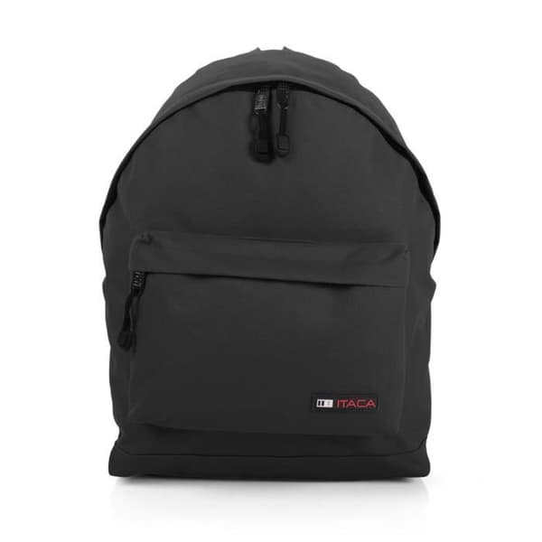 Slät ryggsäck + Spey Color Pennfodral Svart