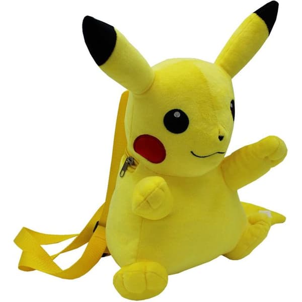 Plyschryggsäck - Pokemon - Pikachu Plyschryggsäck 36cm
