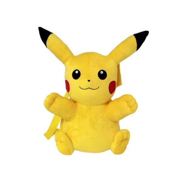 Plyschryggsäck - Pokemon - Pikachu Plyschryggsäck 36cm